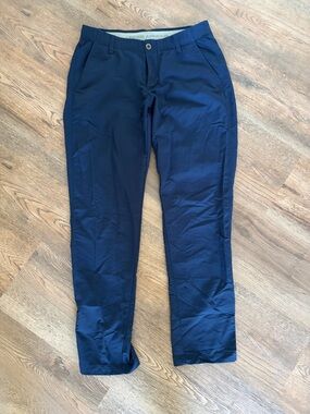Men's Navy Under Armour Golf Pants